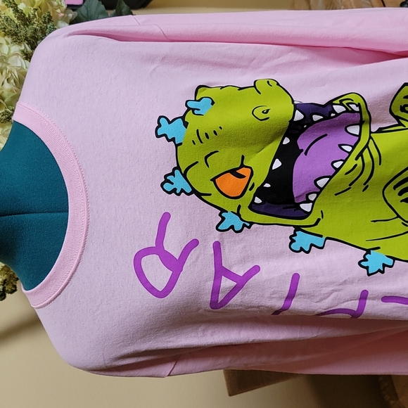 Fashion Nova Reptar Graphic Tee - SZ M - Picture 2 of 6